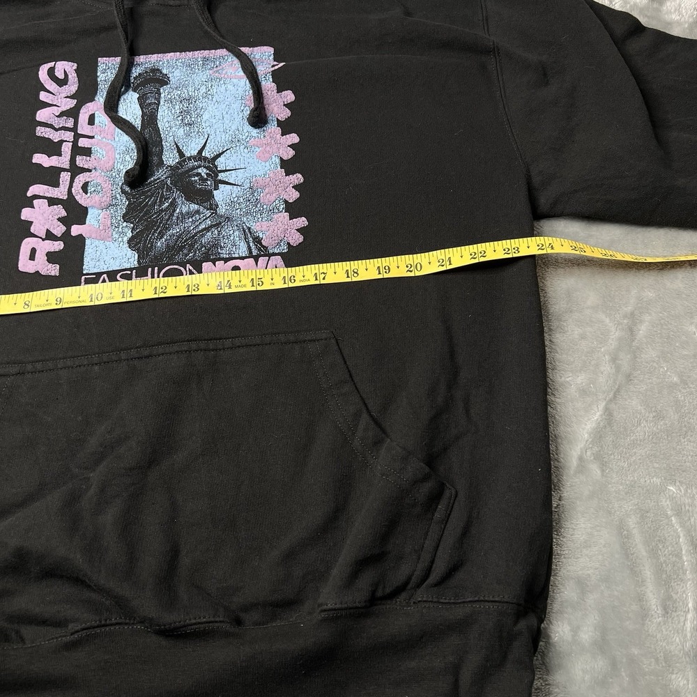 Rolling Loud Hoodie Adult Size XL Exclusive Festival Puff Print Rap - Picture 3 of 6